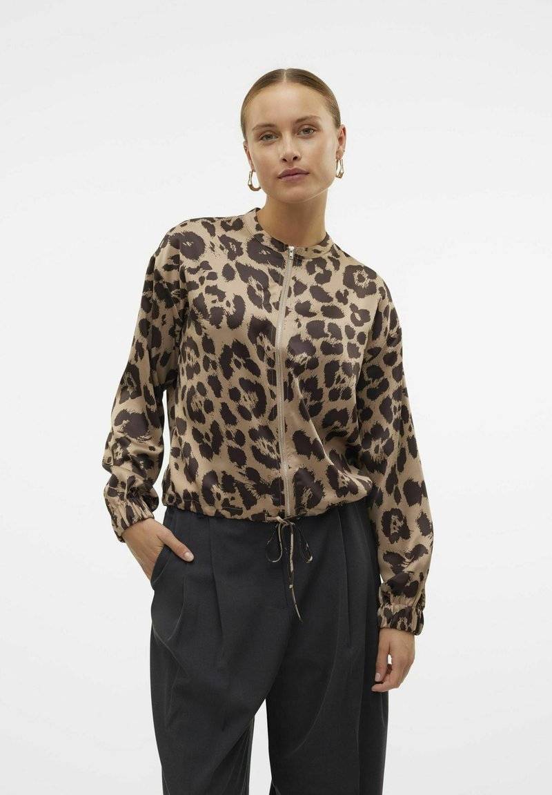 Vero Moda Vero Moda VMMERLE MANTEL - Summer jacket - silver mink Muttertagsangebot