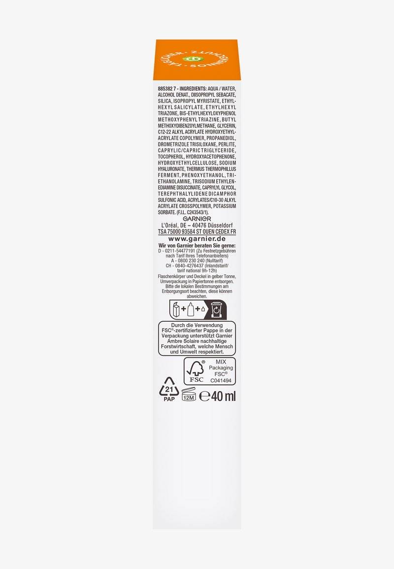 Garnier Garnier SUNSCREEN FLUID WITH SPF 50+ - Sun protection Bis zu 55% Rabatt