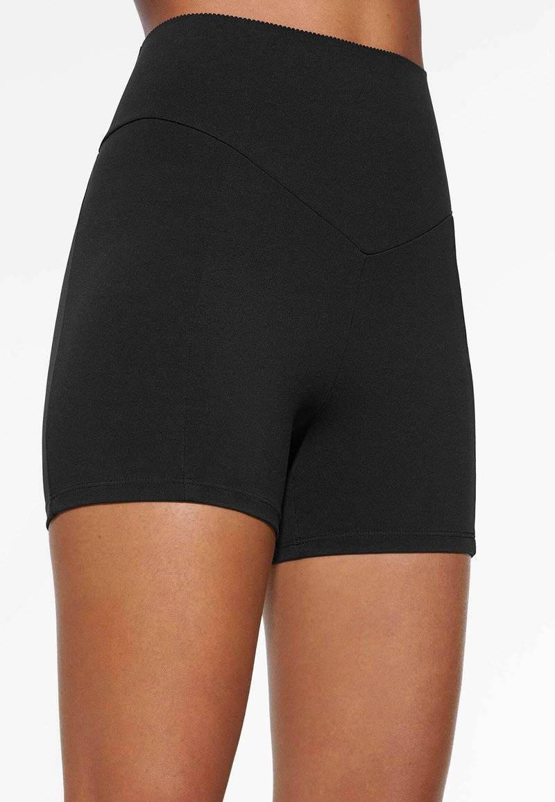 OYSHO OYSHO COMPRESSIVE POCKET HOT 10 CM - Leggings - black Fabrik Onlineshop
