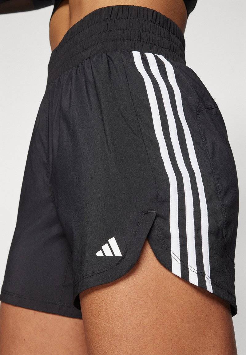 adidas Performance adidas Performance PACER 3-STRIPES WOVEN HIGH-RISE - Sports shorts Begrenztes Angebot