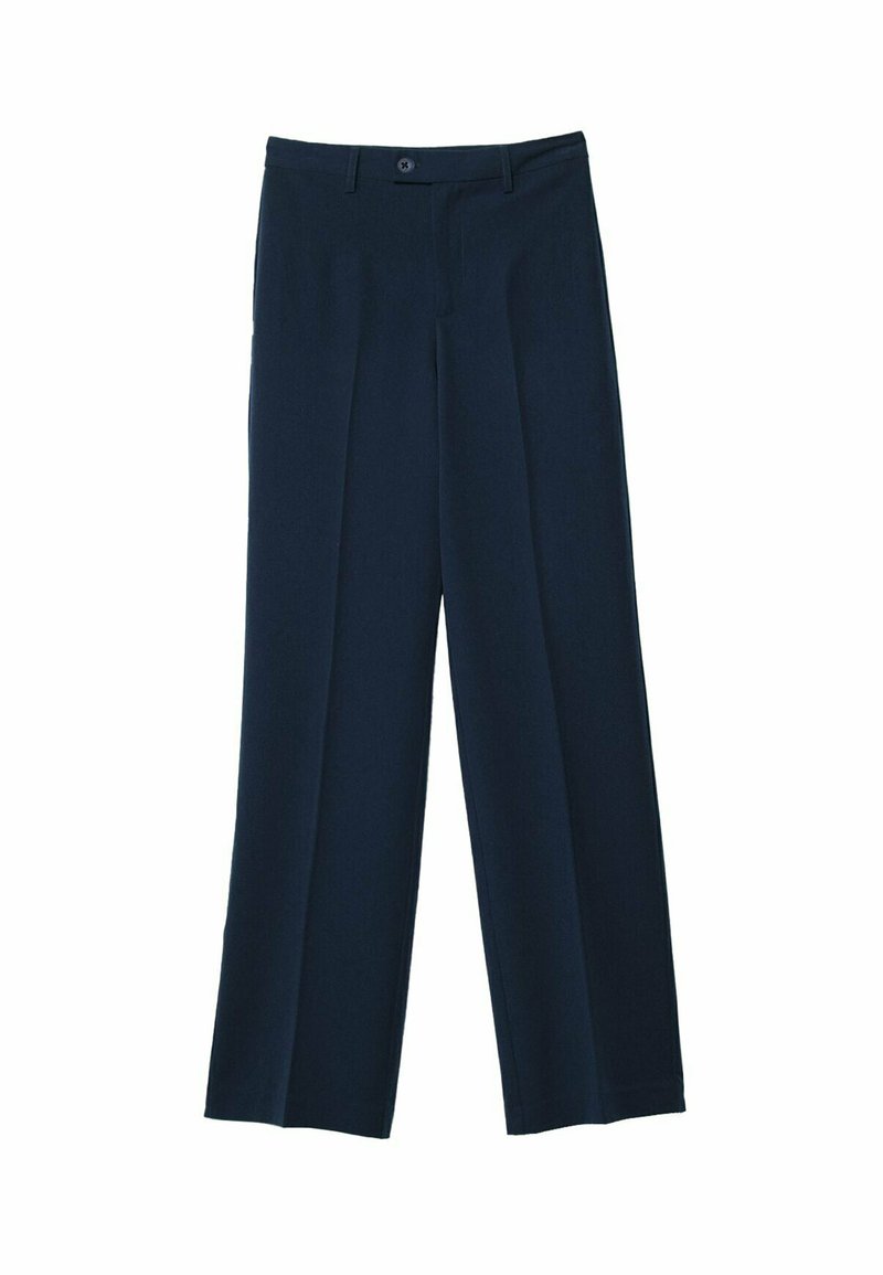 Stradivarius Stradivarius Trousers - dark blue Heißer Verkauf