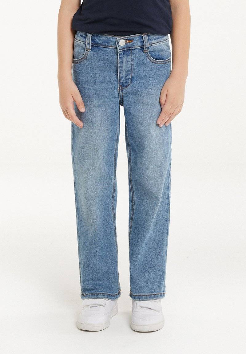 Tezenis Tezenis Straight leg jeans - blau w blue denim Saisonale Angebote