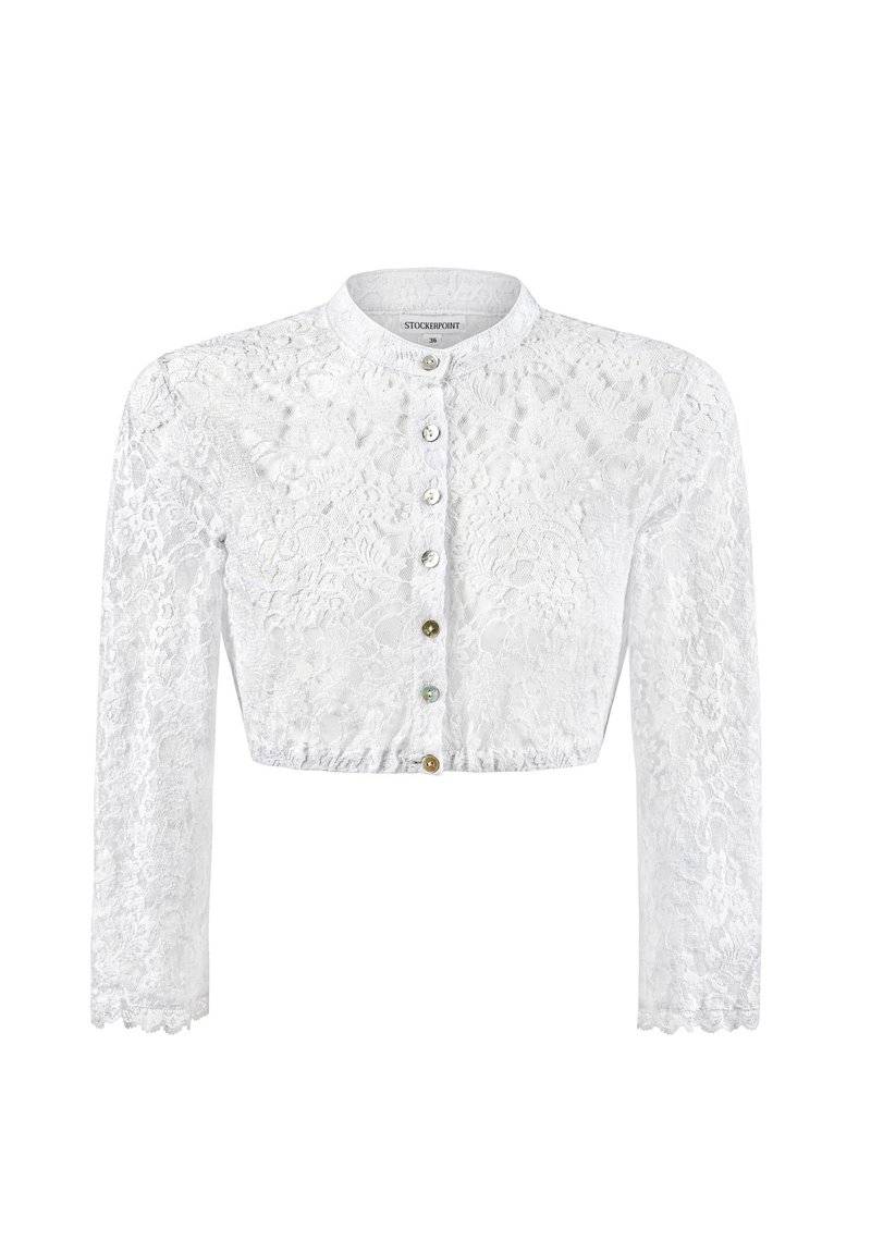 Stockerpoint Stockerpoint CANDY - Button-down blouse - weiss Sonderangebote