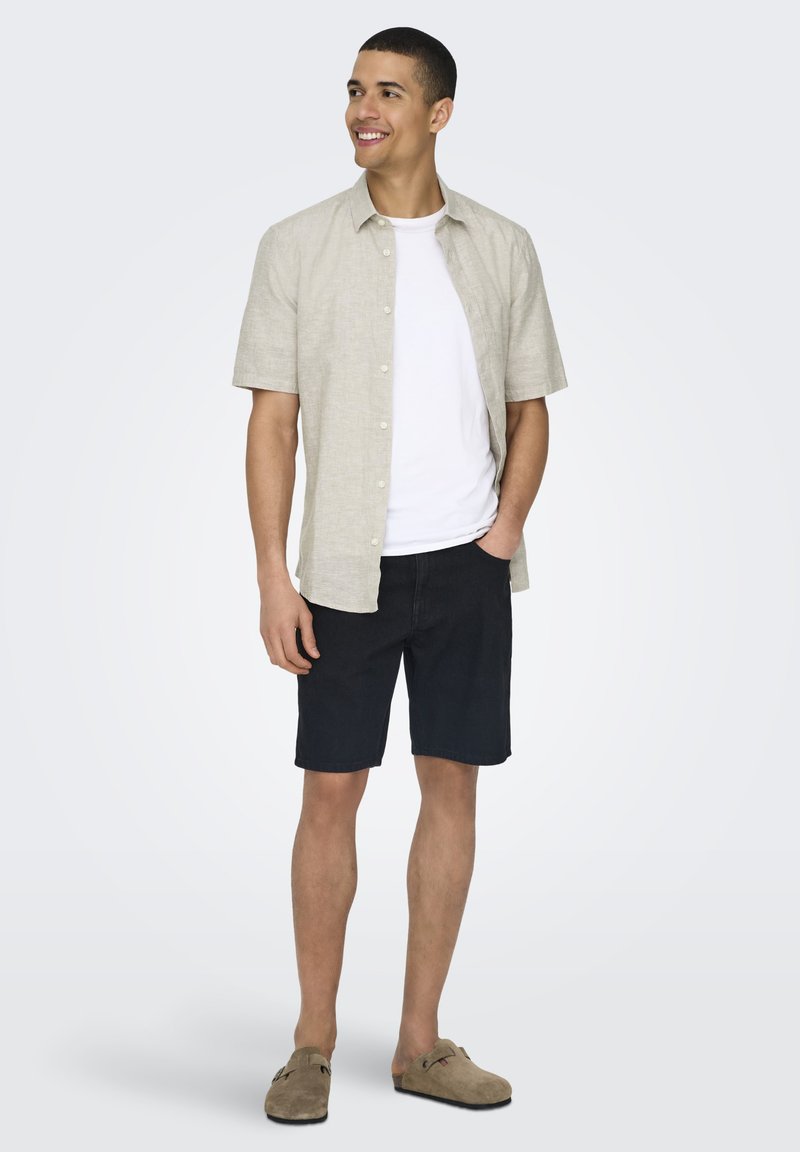 Only & Sons Only & Sons ONSCAIDEN - Shirt - chinchilla