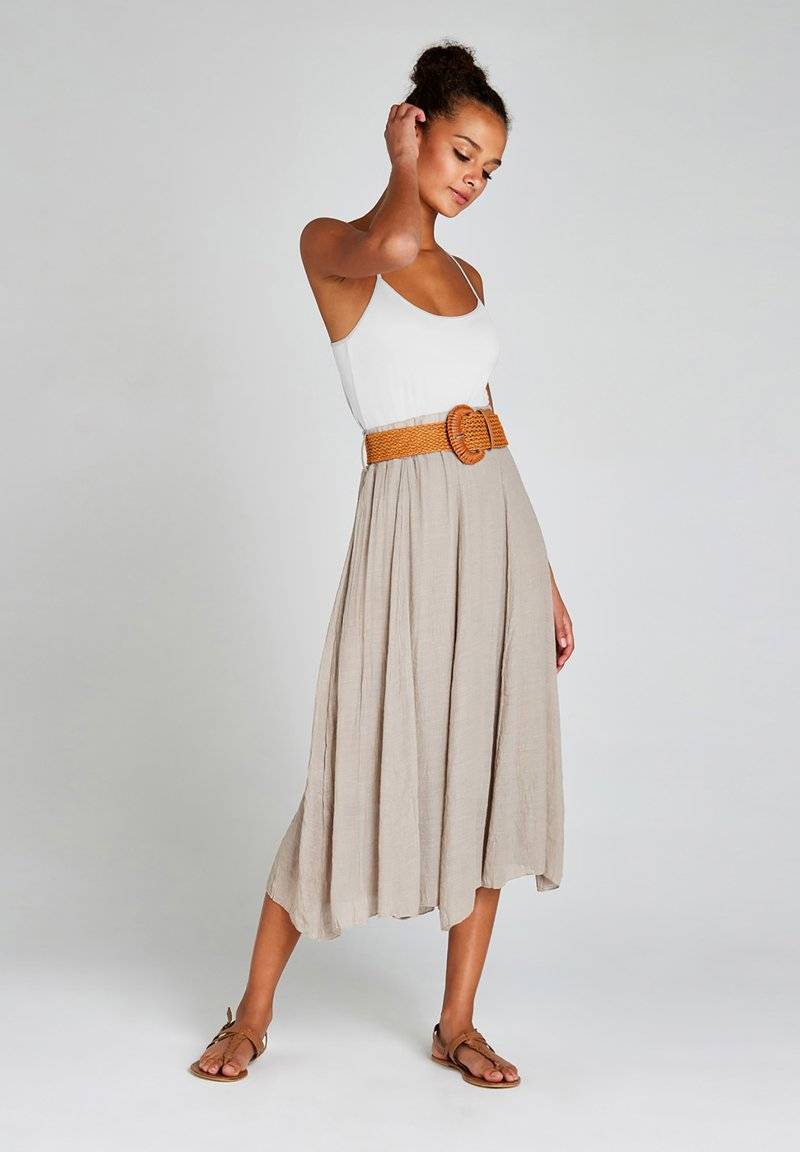 Apricot Apricot A-line skirt - grey Neueste Stile