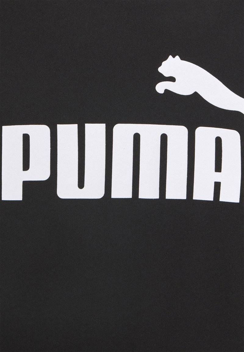 Puma Puma CROPPED LOGO TEE - Print T-shirt - puma black Saisonschlussverkauf