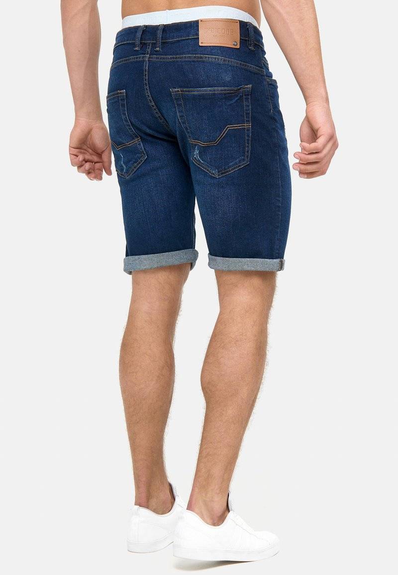 INDICODE JEANS INDICODE JEANS INCADEN - Denim shorts - blau Saisonale Angebote