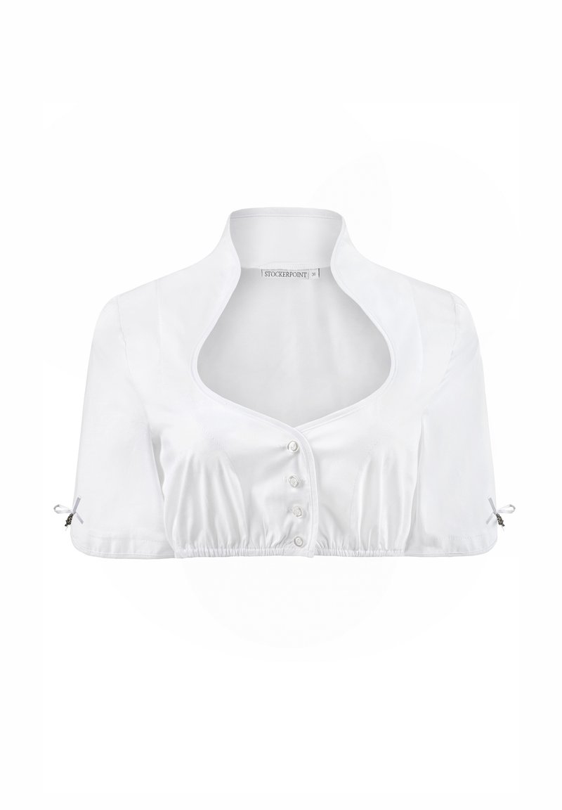 Stockerpoint Stockerpoint SOLANGE - Button-down blouse - weiss Zeitbegrenzte Promotion