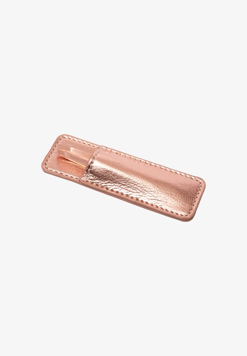 TWEEZERMAN TWEEZERMAN ROSE GOLD MINI SLANT WITH CASE - Hair removal tool Bis zu 60% Rabatt