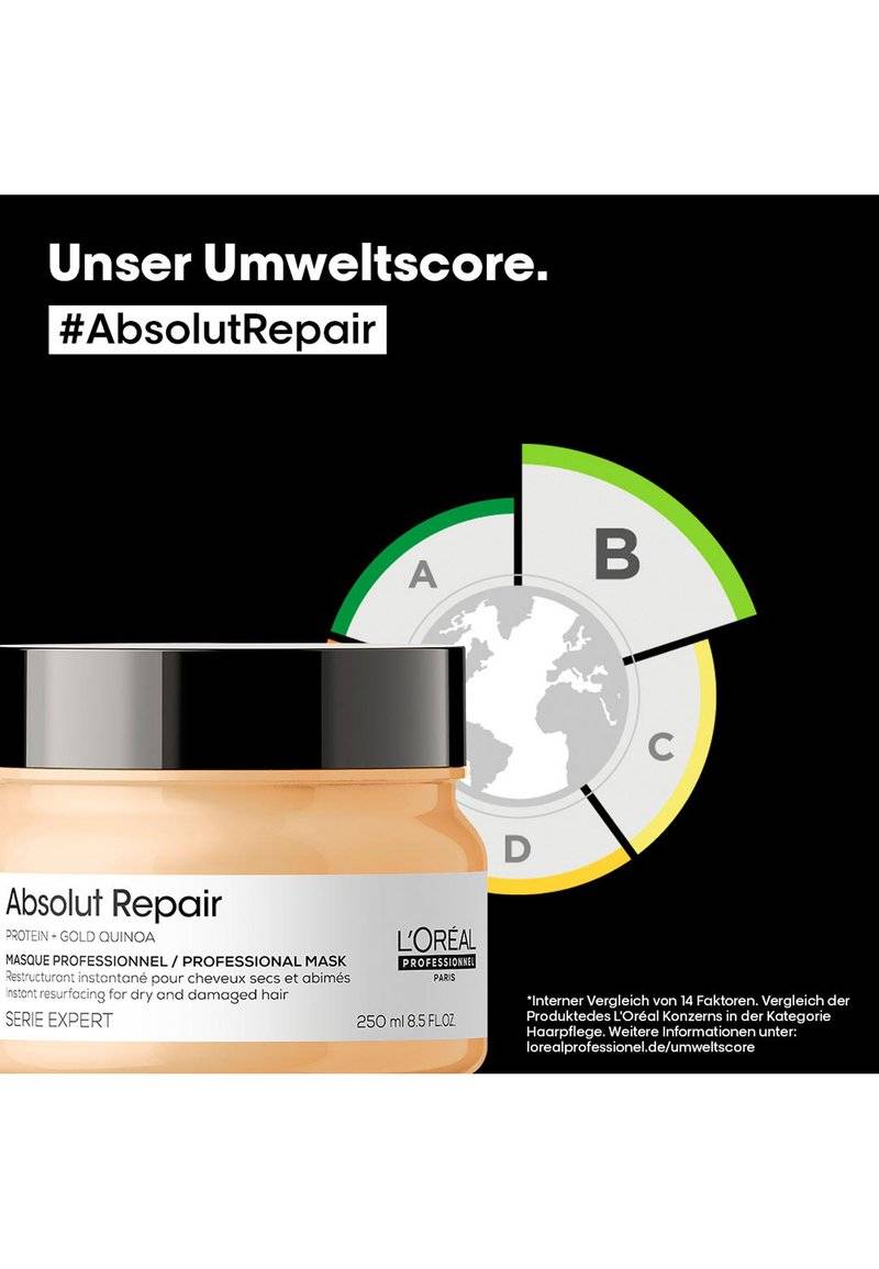 L'OREAL PROFESSIONNEL L'OREAL PROFESSIONNEL ABSOLUT REPAIR MASK FOR DRY & DAMAGED HAIR - Hair mask Clearance-Verkauf