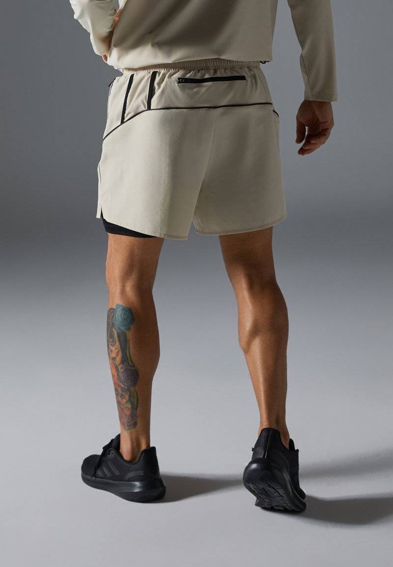 Pier One Sport Pier One Sport Sports shorts - beige Blitzverkäufe