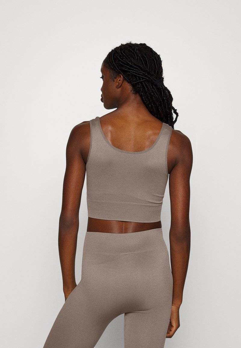 ONLY Play ONLY Play ONPJAIA LIFE SEAM SHORT - Top - brown Begrenztes Angebot
