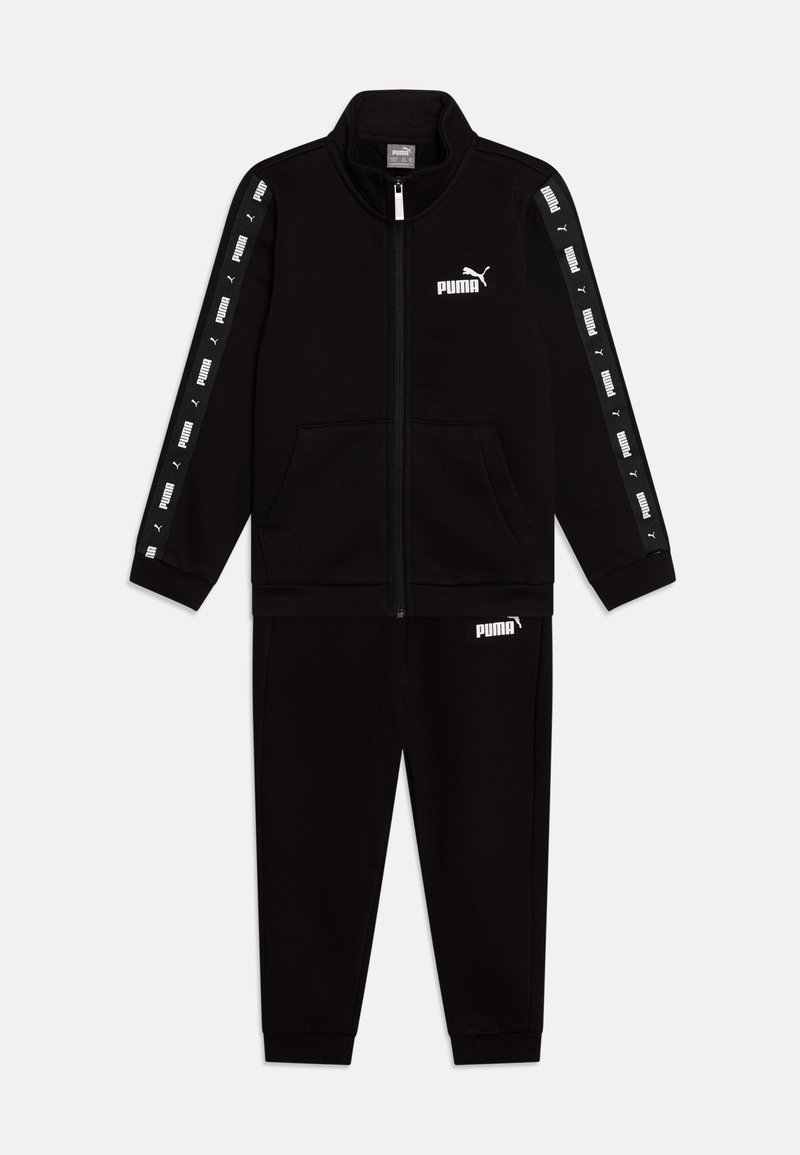 Puma Puma TAPE SWEAT SUIT UNISEX SET - Tracksuit - black Osterangebot