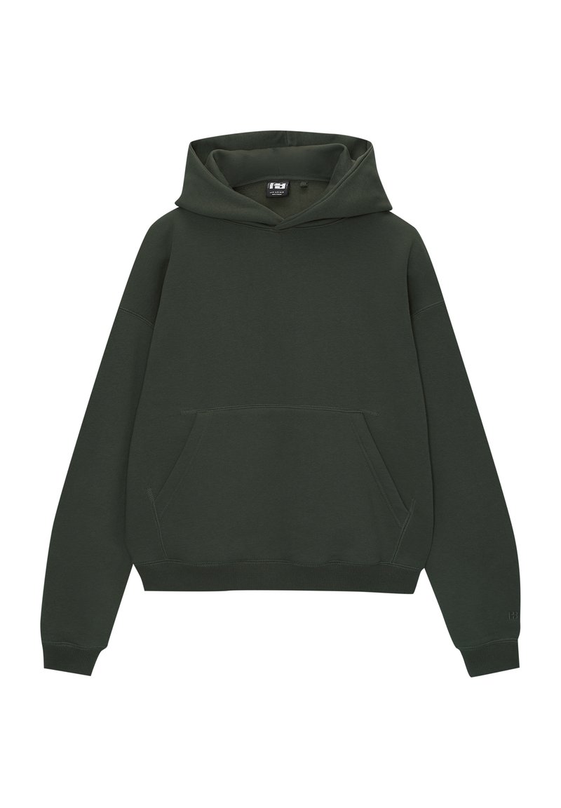 PULL&BEAR PULL&BEAR BOXY - Hoodie - dark green Neueste Mode