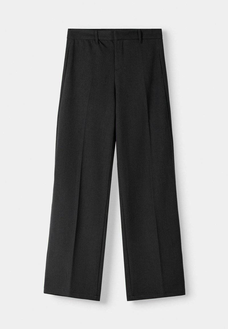 Bershka Bershka Trousers - mottled grey Bestseller