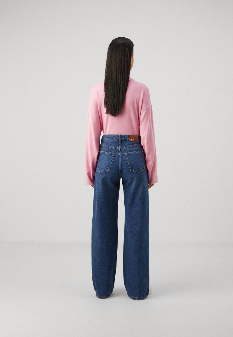 ONLY ONLY ONLHOPE LIFE WIDE - Relaxed fit jeans - medium blue denim Saisonale Angebote
