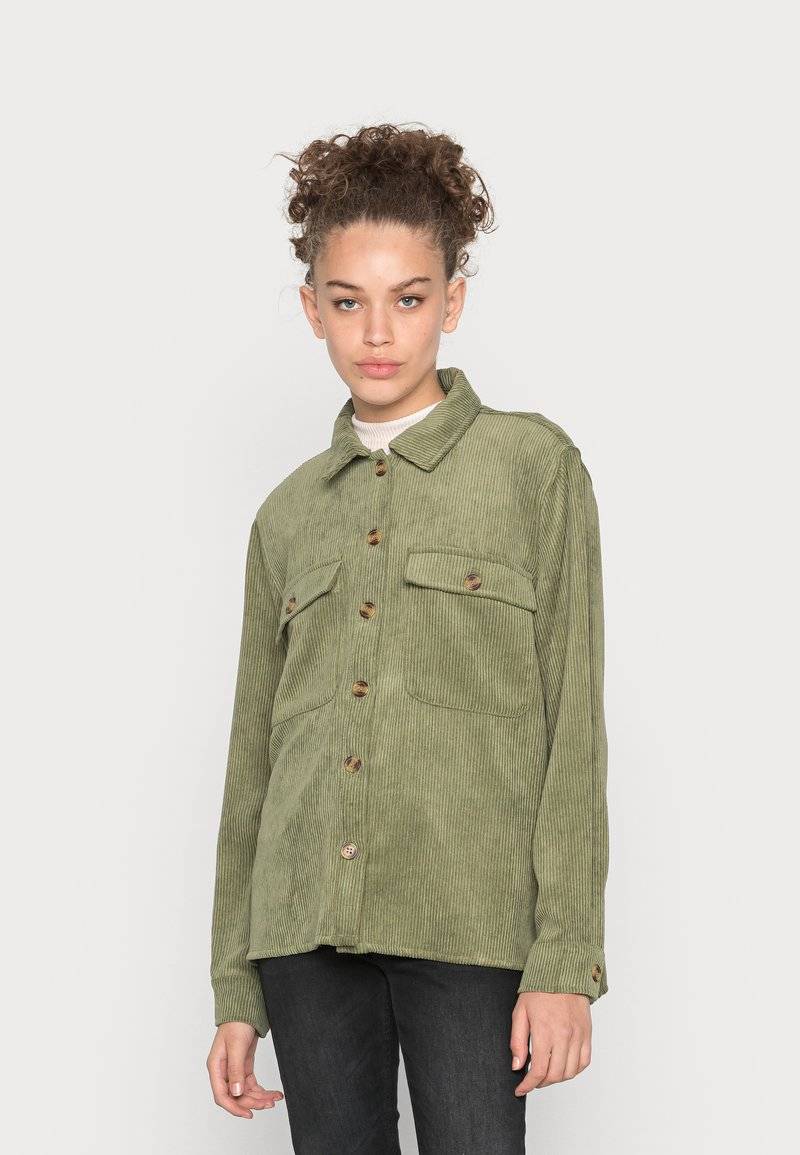 Pieces Pieces PCEFFI - Button-down blouse - olivine Wochenangebot
