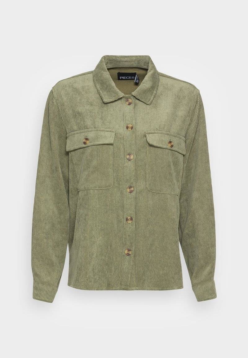 Pieces Pieces PCEFFI - Button-down blouse - olivine Wochenangebot