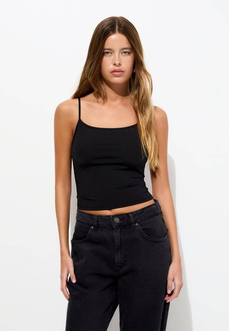 PULL&BEAR PULL&BEAR STRAPPY PACK OF 2 - Top - white Kostenlose Rückgabe