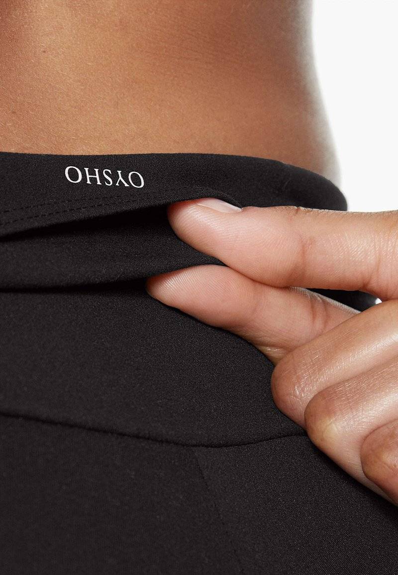 OYSHO OYSHO COMFORTLUX HIGH-RISE  - Leggings - Trousers - black Letzter Tag