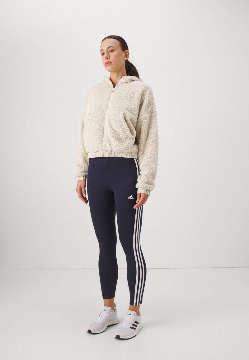 adidas Sportswear adidas Sportswear ESSENTIALS 3 STRIPES HIGH WAISTED - Leggings Zeitbegrenzte Promotion