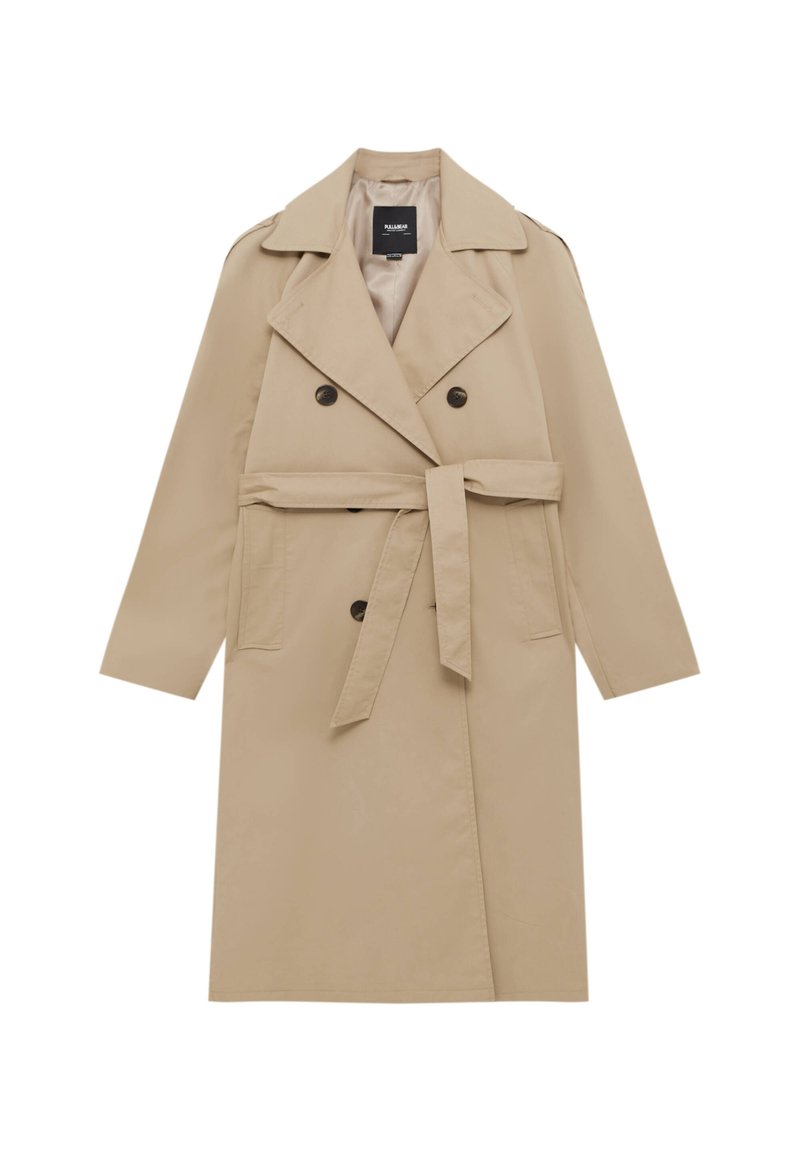 PULL&BEAR PULL&BEAR BASIC - Trenchcoat - beige Bis zu 60% Rabatt