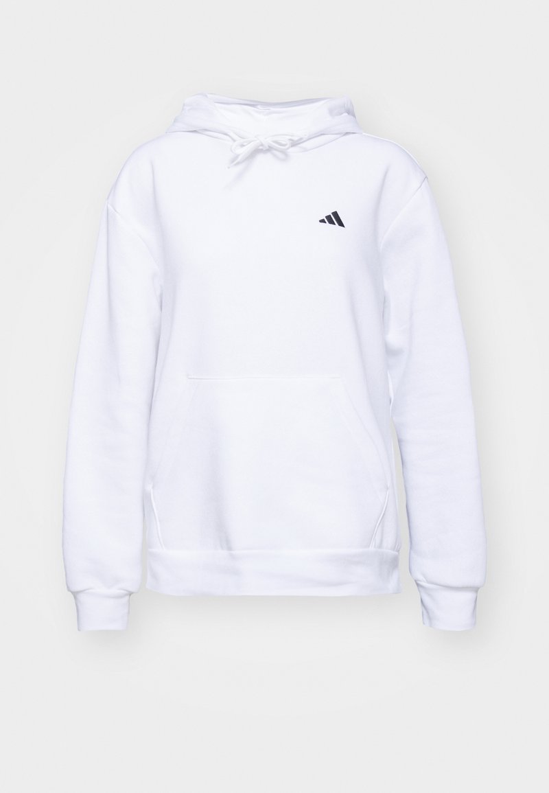 adidas Sportswear adidas Sportswear ESSENTIALS SMALL LOGO FEEL COZY HOODIE - Hoodie - white Discount Store für neue Produkte