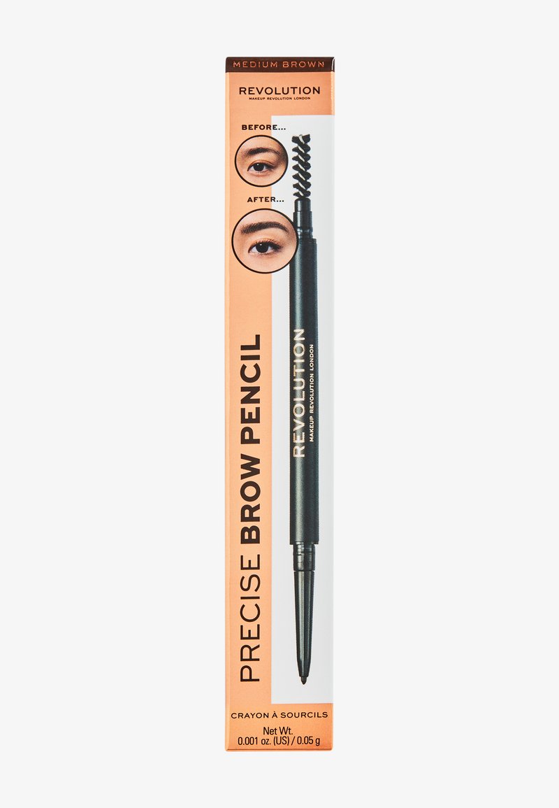 Makeup Revolution Makeup Revolution REVOLUTION PRECISE BROW PENCIL - Eyebrow pencil - medium brown Online Shopping