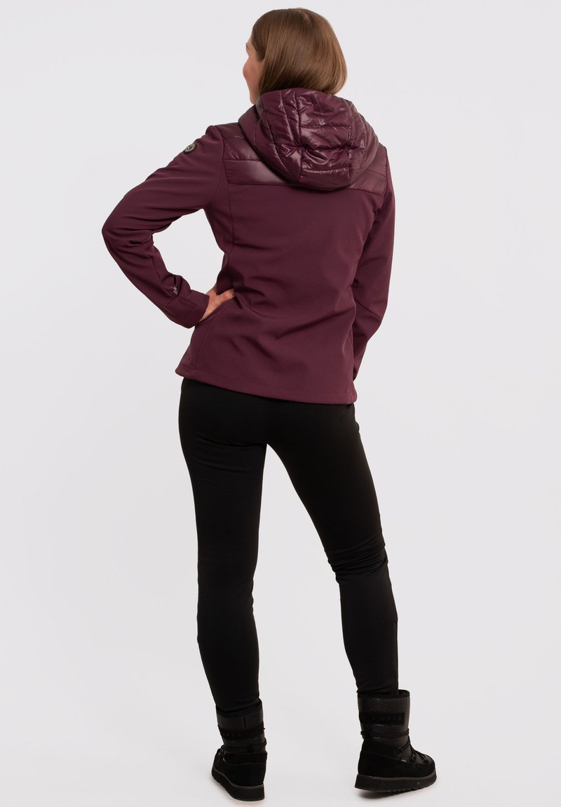 Luhta Luhta EMALRANTA - Soft shell jacket - pflaume Bestseller