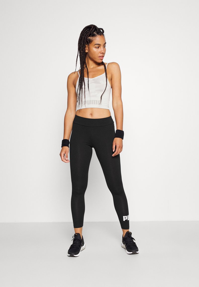 Puma Puma LOGO LEGGINGS - Leggings - black VIP-Rabatte