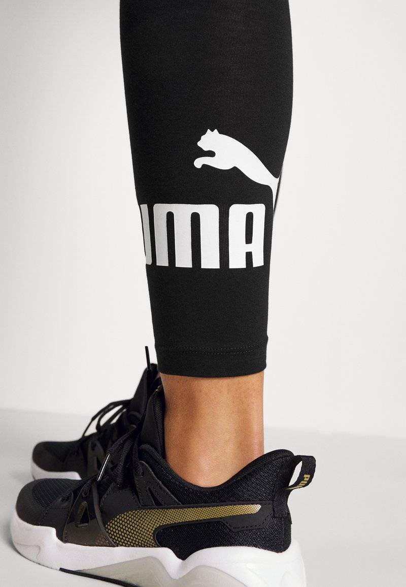 Puma Puma LOGO LEGGINGS - Leggings - black VIP-Rabatte