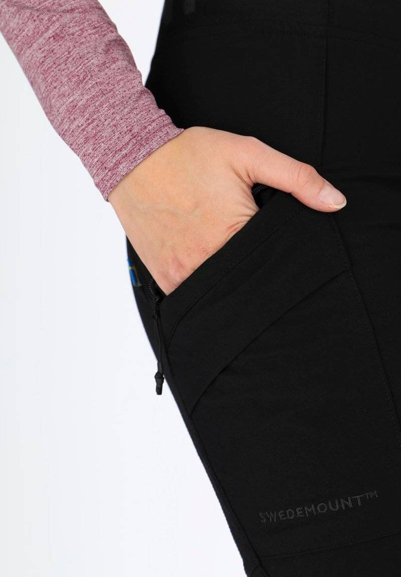Swedemount Swedemount TRONDHEIM W - Outdoor trousers - black Neueste Stile