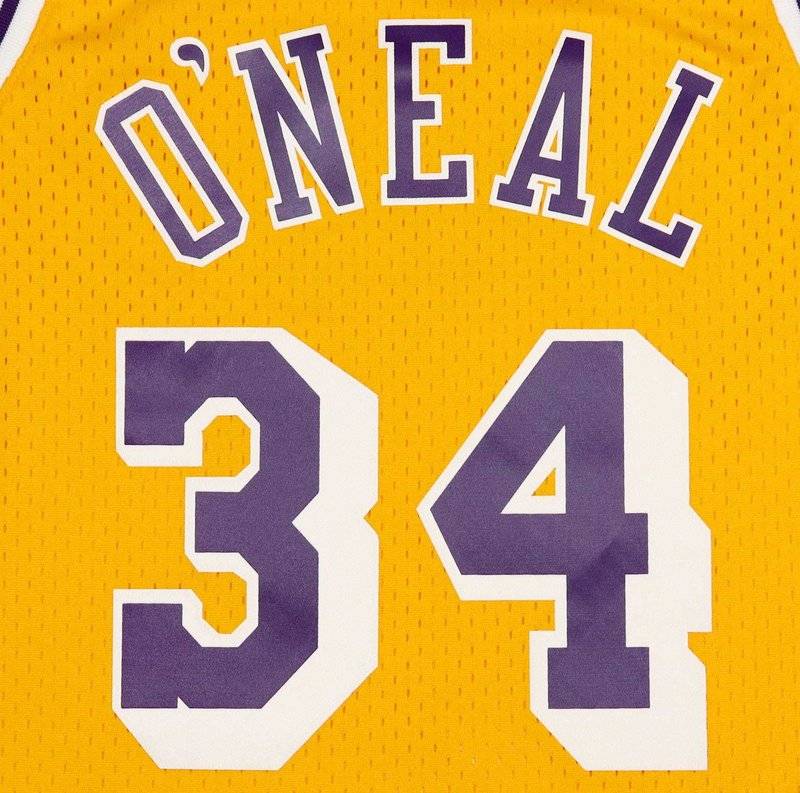 Mitchell & Ness Mitchell & Ness Swingman Los Angeles Lakers - Shaquille O'Neal - NBA jersey - light gold Letzter Tag