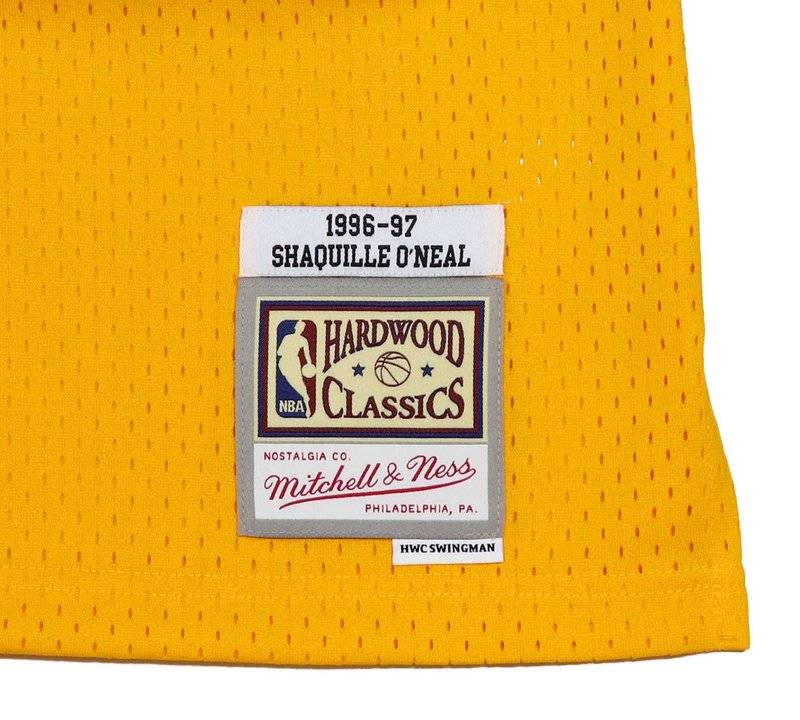 Mitchell & Ness Mitchell & Ness Swingman Los Angeles Lakers - Shaquille O'Neal - NBA jersey - light gold Letzter Tag