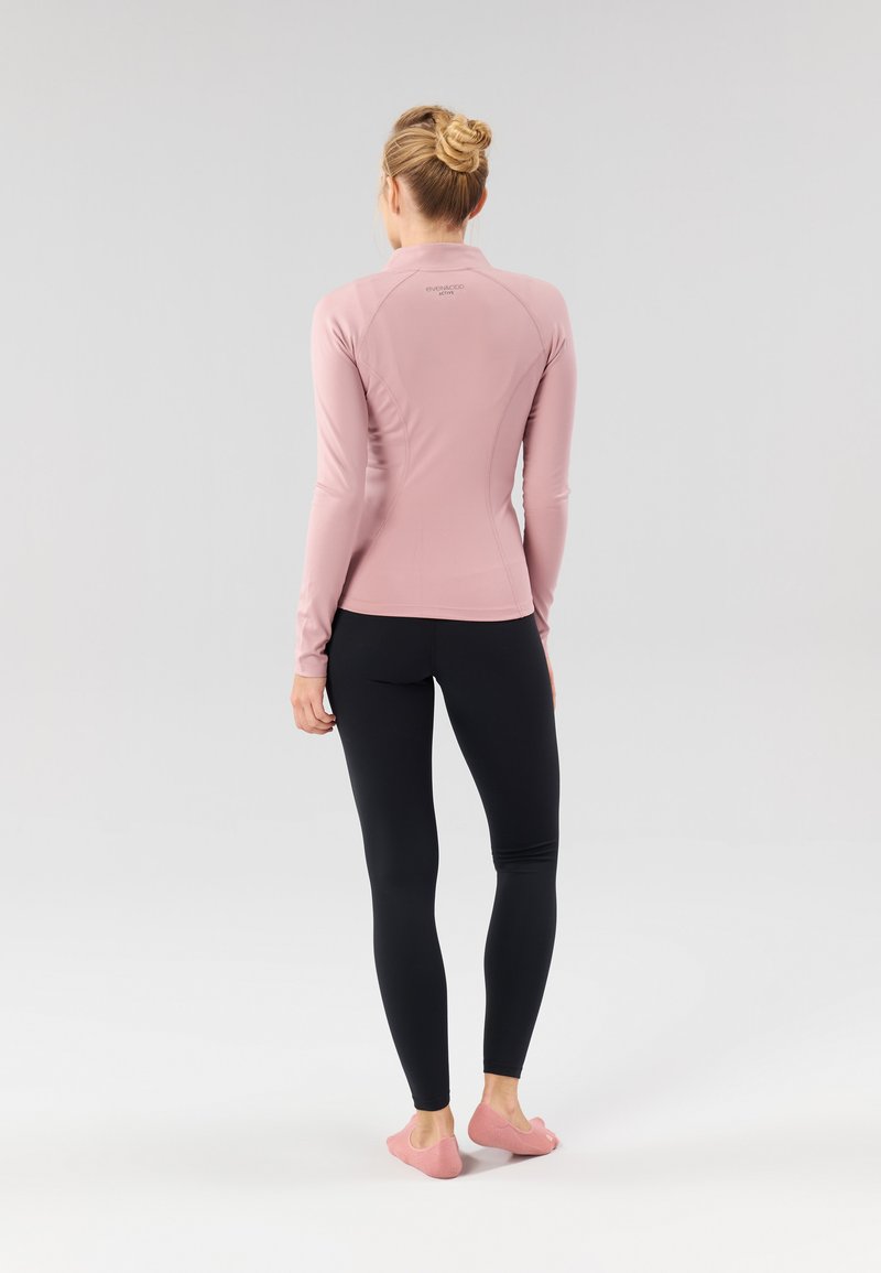 Even&Odd active Even&Odd active SUPER SOFT COTTON TOUCH - Training jacket - mauve Vierteljährliche Förderung