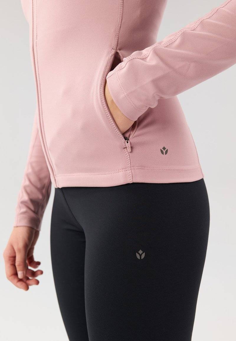 Even&Odd active Even&Odd active SUPER SOFT COTTON TOUCH - Training jacket - mauve Vierteljährliche Förderung