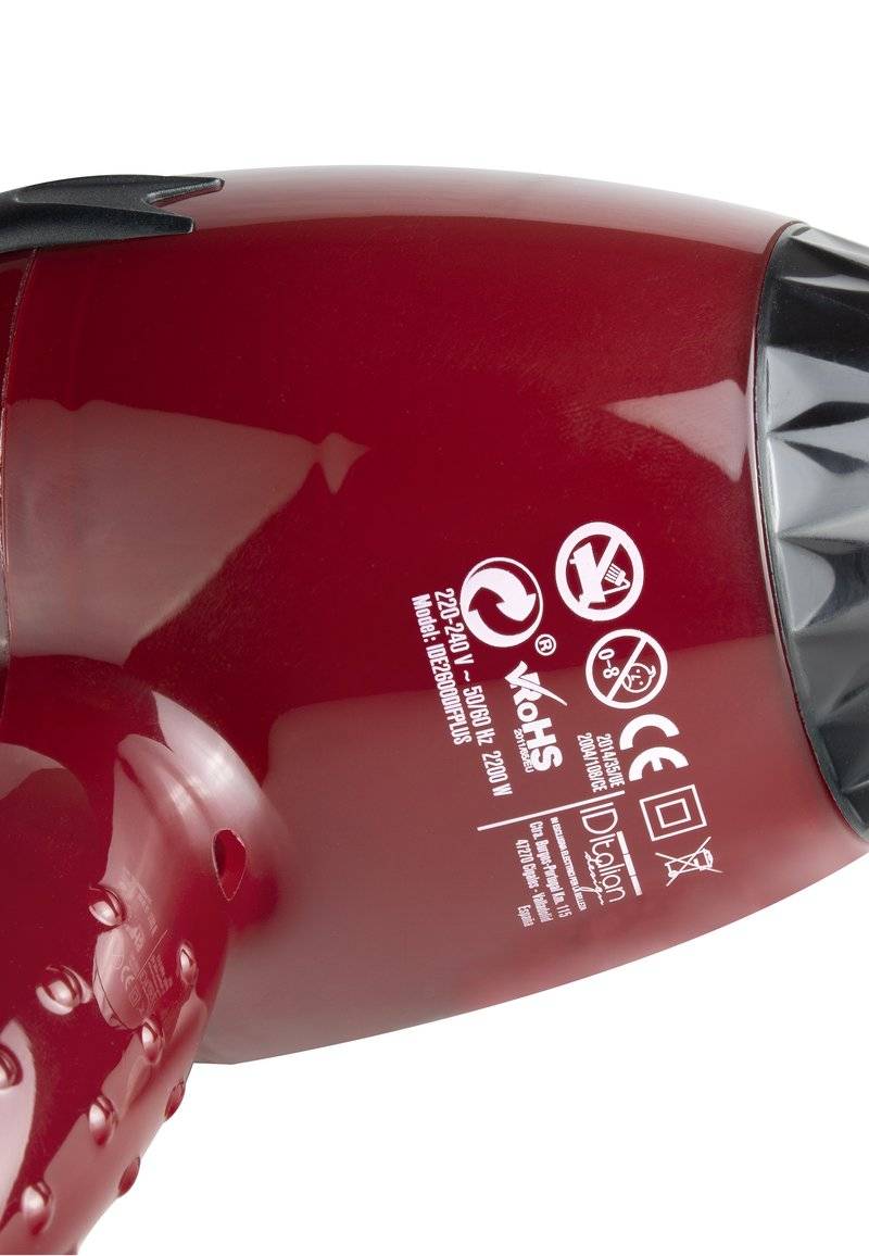Italian Design Italian Design ELECTRICAL ITEMS GTI 2600 DRYER FORCE PLUS - Hair Styling Tool - red Auslauf