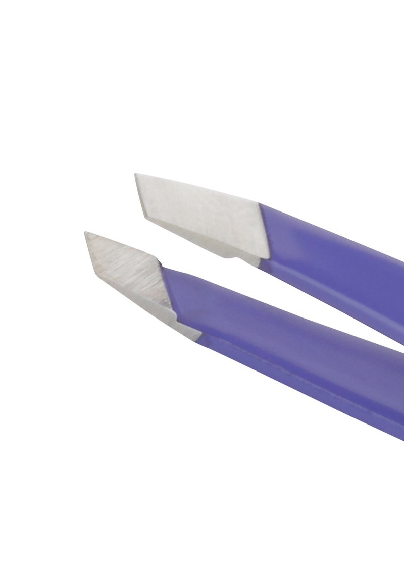 TWEEZERMAN TWEEZERMAN MINI SLANT TWEEZER - Hair removal tool - purple Fabrikverkauf