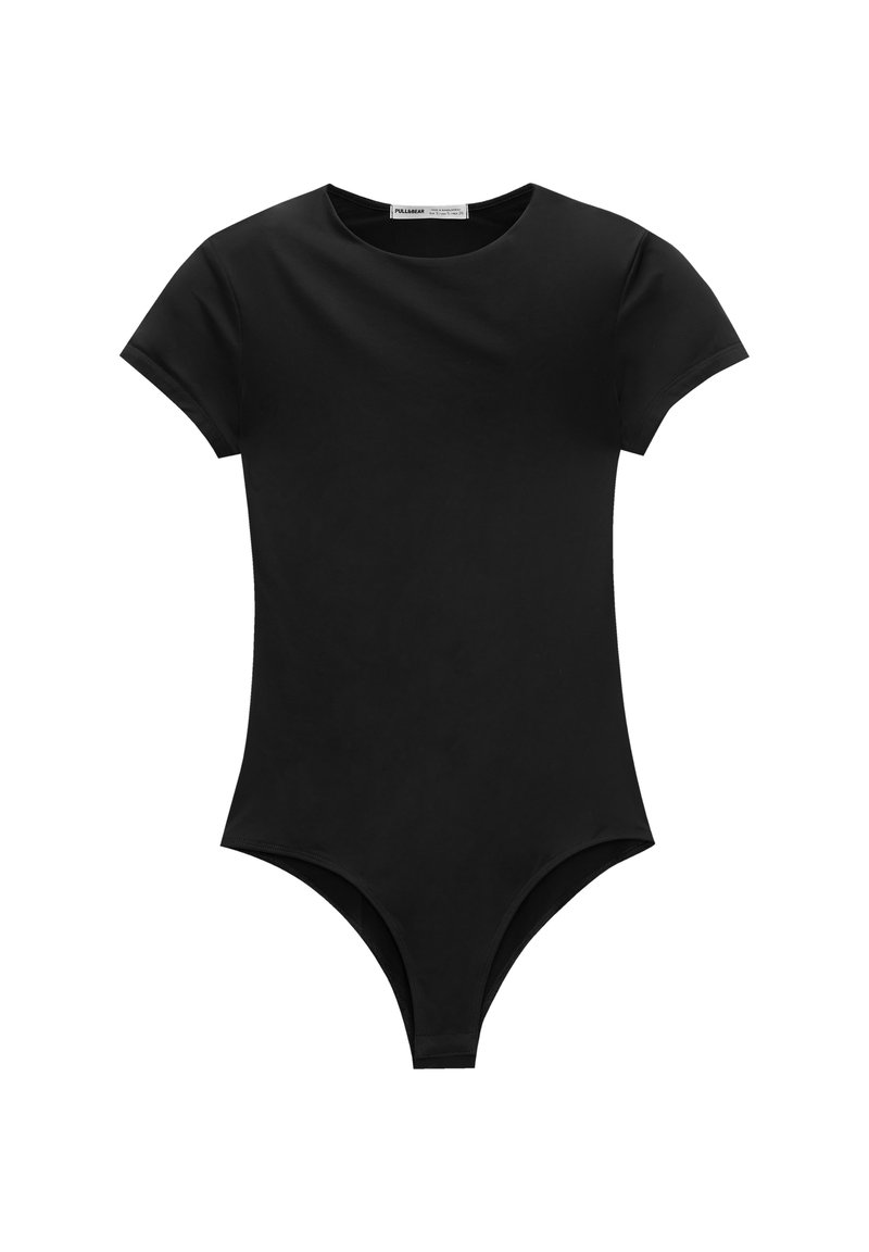 PULL&BEAR PULL&BEAR FITTED SHORT SLEEVE - Basic T-shirt - black Fabrikpreis