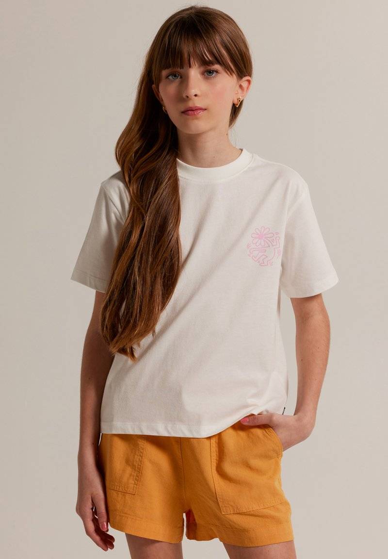 America Today America Today ELA JR - Print T-shirt - off white Saisonschlussverkauf