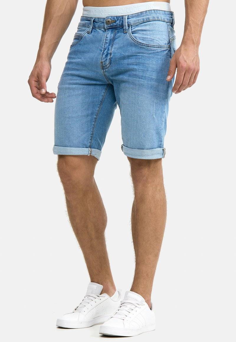 INDICODE JEANS INDICODE JEANS INCADEN - Denim shorts - blue Black Friday