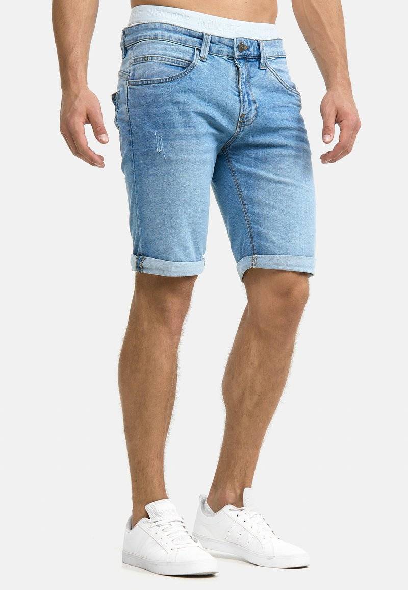 INDICODE JEANS INDICODE JEANS INCADEN - Denim shorts - blue Black Friday