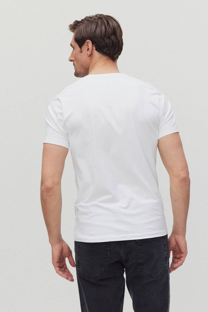 Bläck Bläck CORE BASIC SLIM FIT� - Basic T-shirt - white Vatertagsangebot