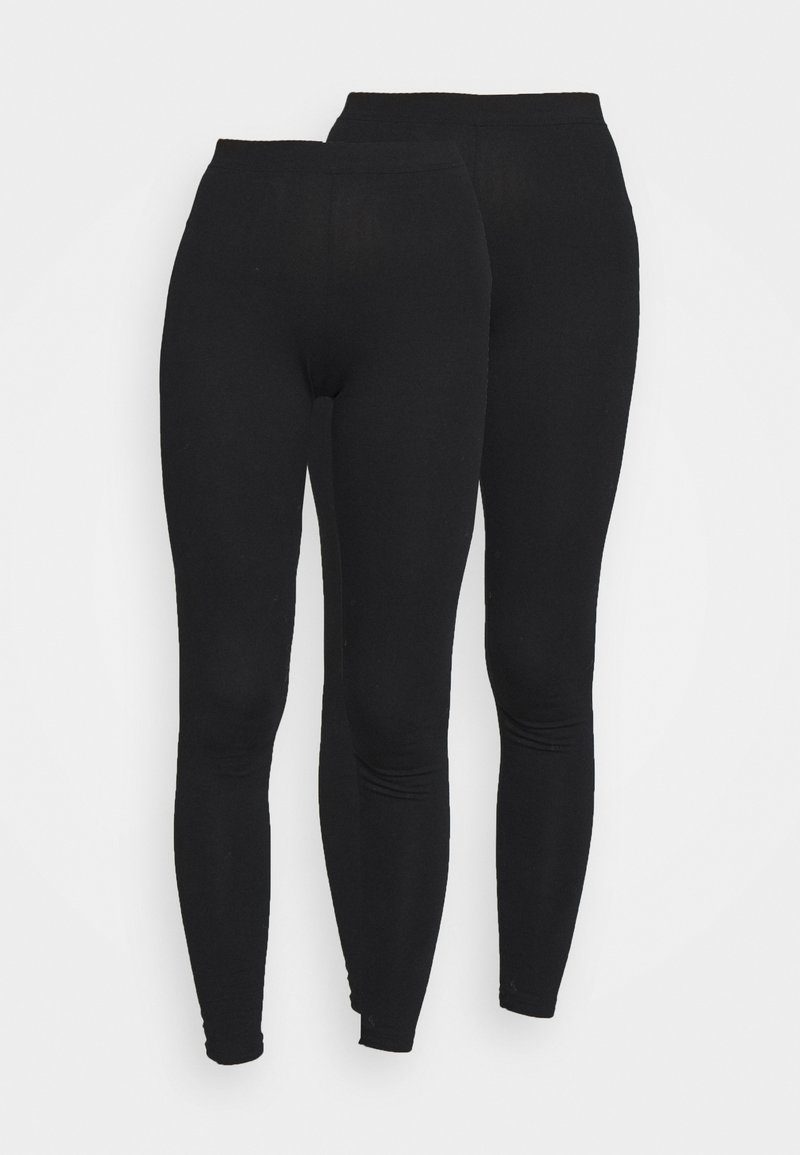 Marks & Spencer Marks & Spencer 2 PACK LEGGINGS - Leggings - black Heißer Verkauf