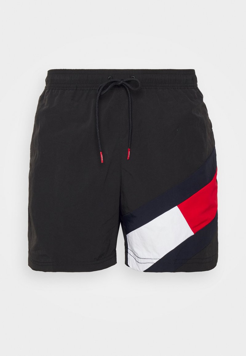 Tommy Hilfiger Tommy Hilfiger DRAWSTRING - Swimming shorts - black Nur für heute