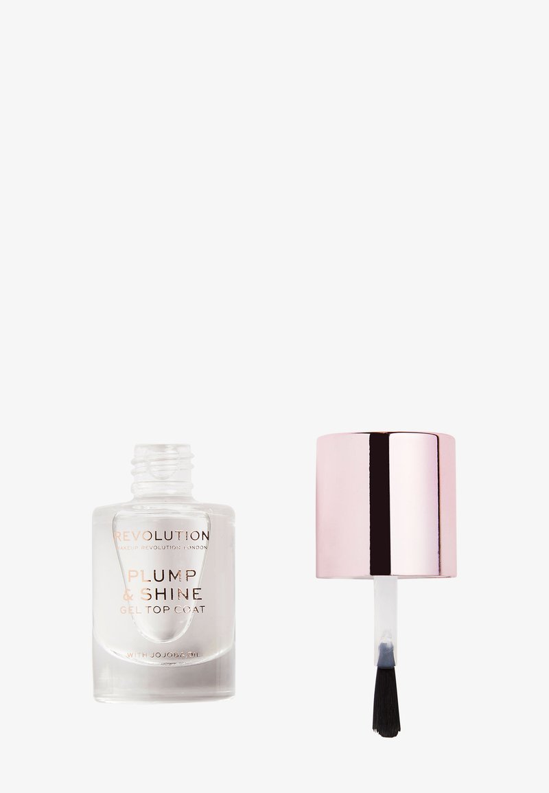 Makeup Revolution Makeup Revolution REVOLUTION PLUMP & SHINE GEL TOP COAT UNBOXED - Nail polish - plump & shine gel unboxed 50% Rabatt für begrenzte Zeit