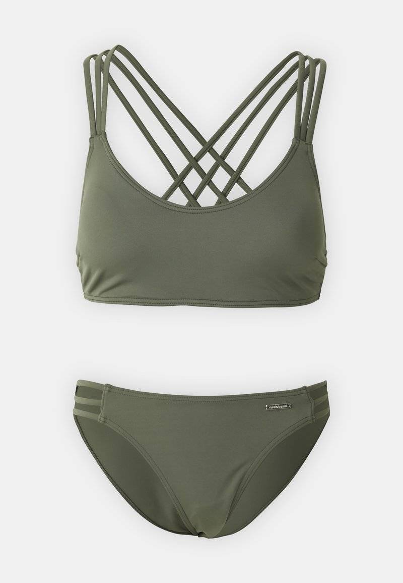 Bruno Banani Bruno Banani ALEXA SET - Bikini - oliv Fabrik Onlineshop