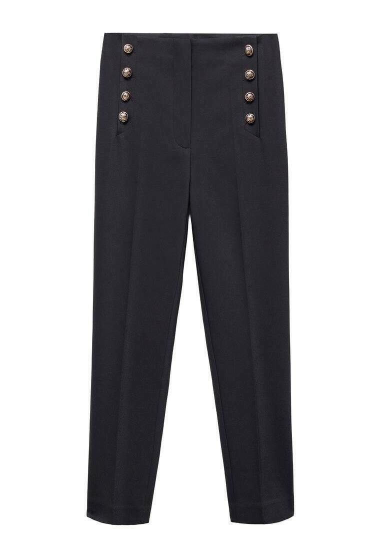 Mango Mango Chinos - black Günstig kaufen