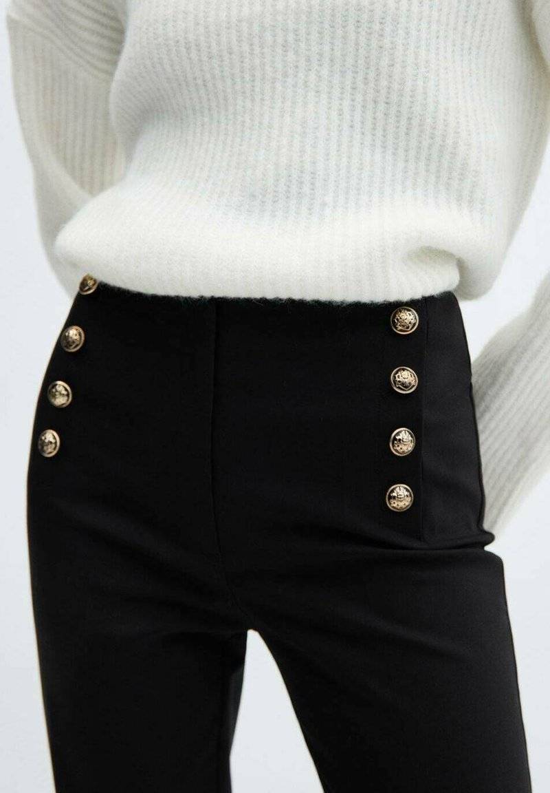 Mango Mango Chinos - black Günstig kaufen