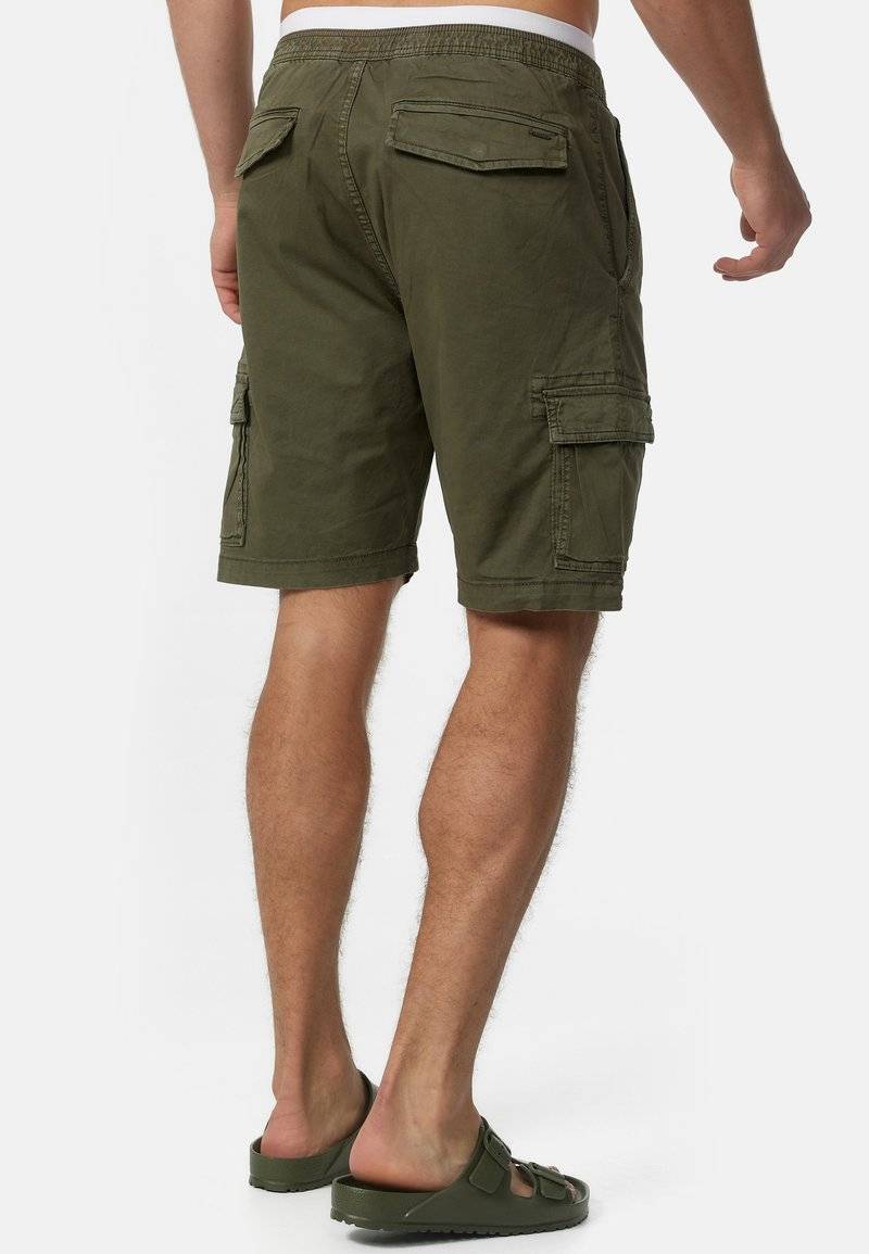 INDICODE JEANS INDICODE JEANS KINNAIRD - Shorts - army Begrenztes Angebot
